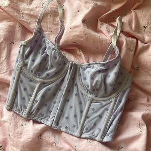 Urban outfitters corset tank
